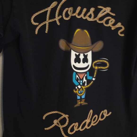 Rare Houston Rodeo Marshmello T Shirt Size Medium - Picture 2 of 4